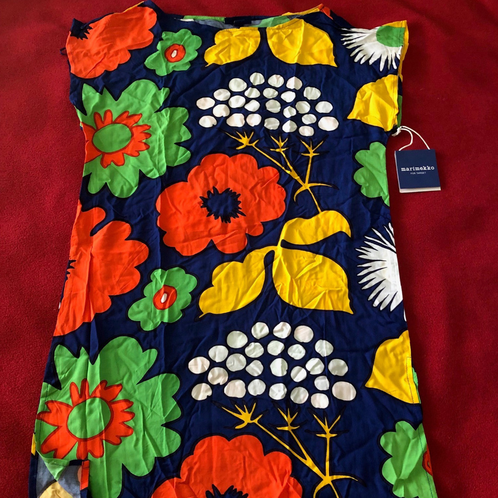 NWT Marimekko cotton swim cover up tunic